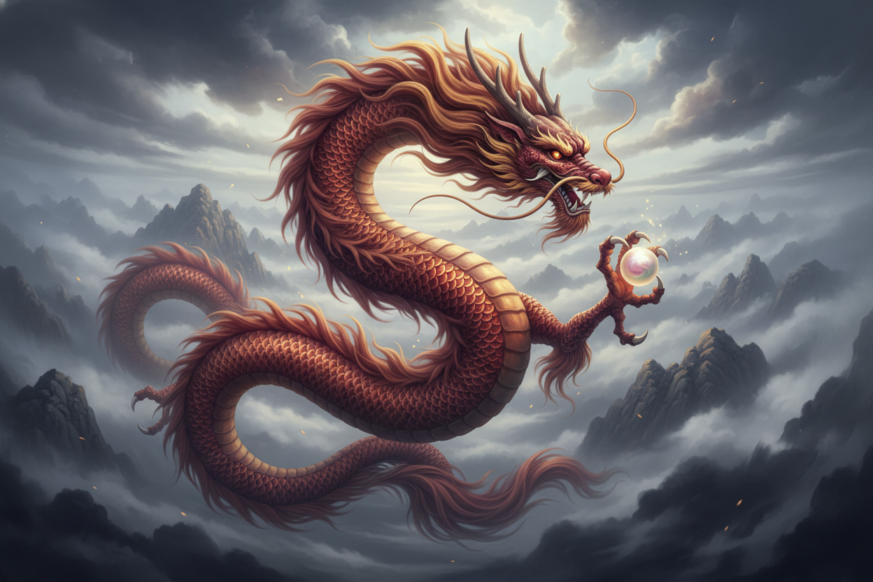 Chinese Dragon | Asian Mythical Creature